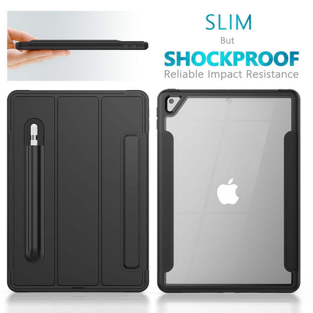HCV-iPad-N3 | iPad 10.2 (7th & 8th & 9th Gen.) 2019 / 2020 / 2021 | Shockproof Full Protection Magnetic Smart Cover