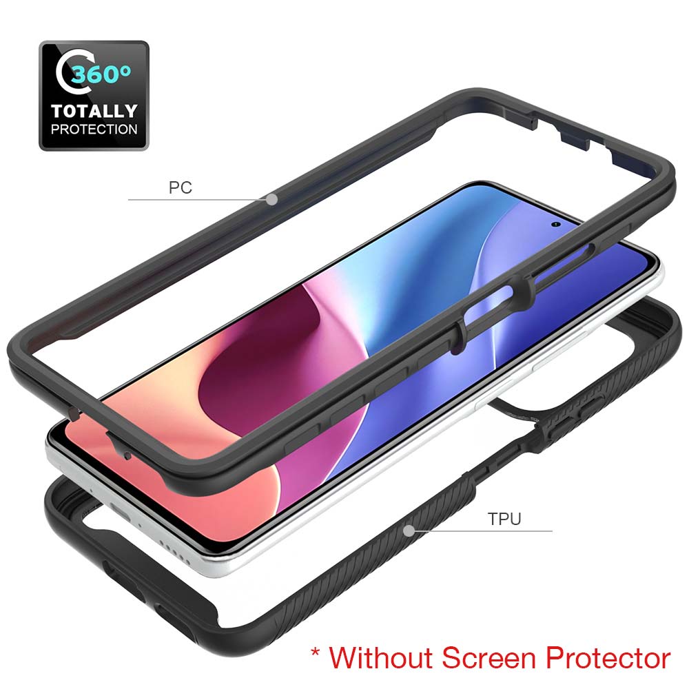 HX-Mi21-K40 | Xiaomi Redmi K40 / K40 Pro / Xiaomi Poco F3 Case | Protection Military Grade w/ KEY Mount & Carabiner