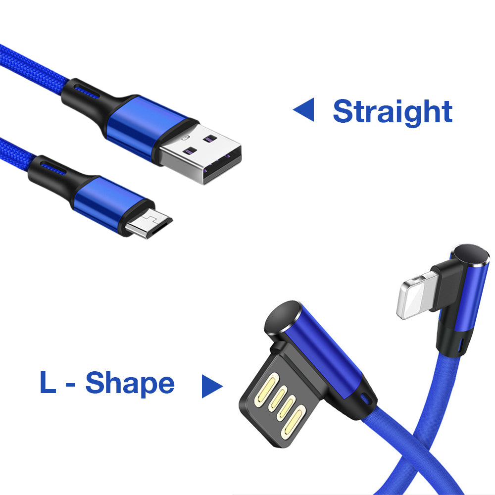 PWR-CB | 2 Meter ( 6.6ft ) USB Cable | TYPE-C ? Lightning ? Micro