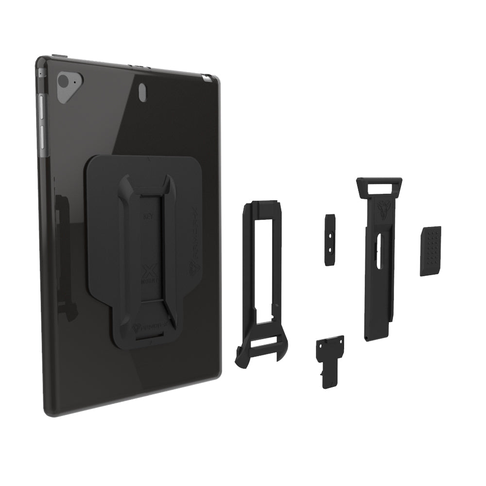 PXS-AP03 | iPad Air 1 | Shockproof Case w/ Kickstand & hand strap & X-Mount