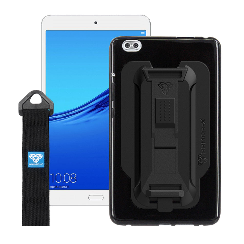 PXS-HW32 | Honor Waterplay 8.0 | Shockproof Case w/ Kickstand & hand strap & X-Mount