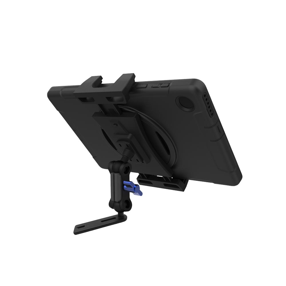 UMT-P29 | Motorcycle Handlebar Pump Universal Mount | Design for Tablet