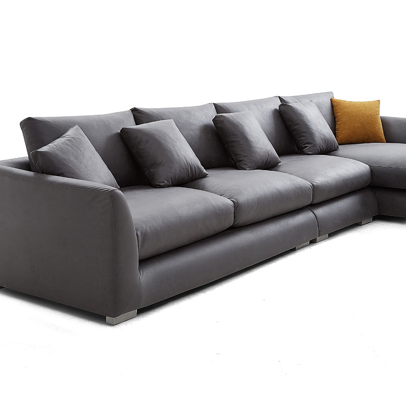 Aalto Boutique Black Feathers Sectional