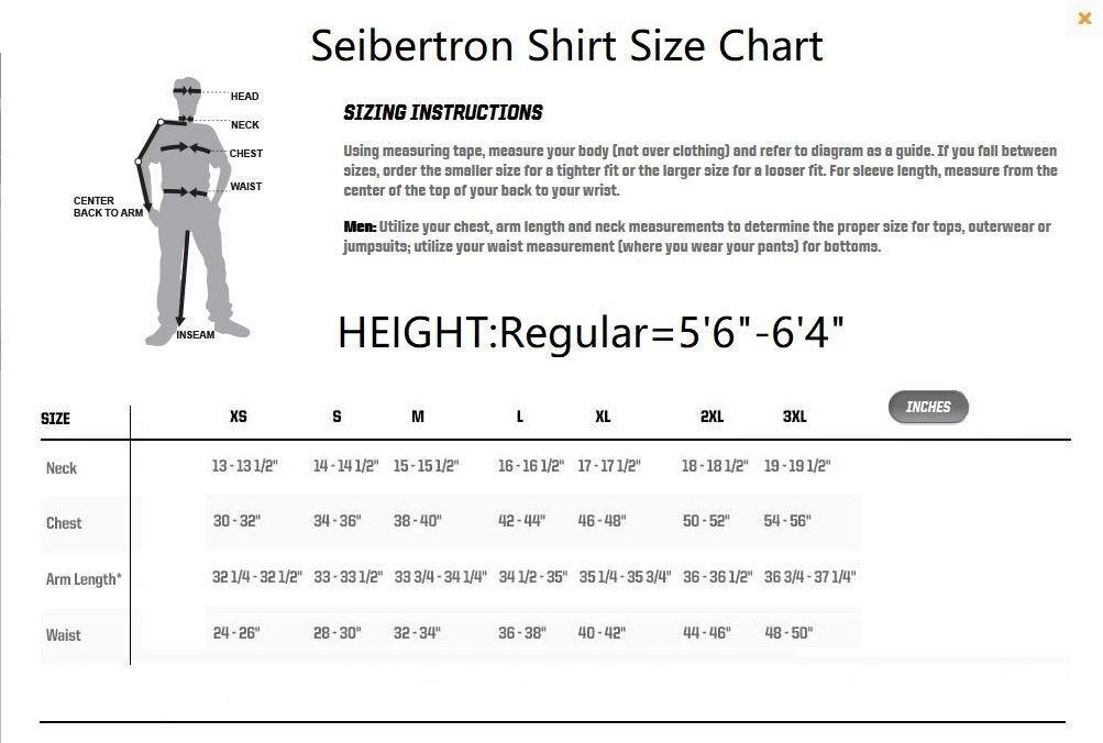 Seibertron Pro Water Repellent Battle Rip Tactical Dress Lightweight L