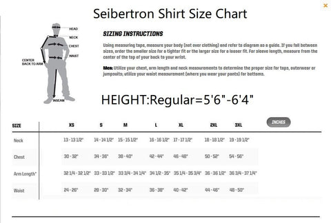 Seibertron Pro Water Repellent Battle Rip Tactical Dress Lightweight S