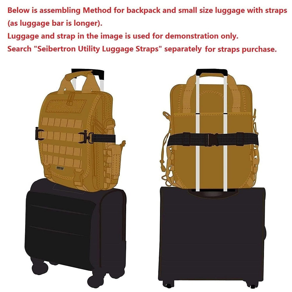 Tactical sling bag featuring padded straps for enhanced comfort.
