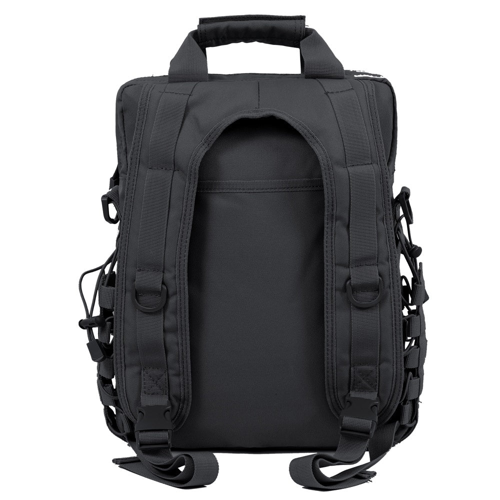 Outdoor sling bag providing waterproof protection for electronics and gear.