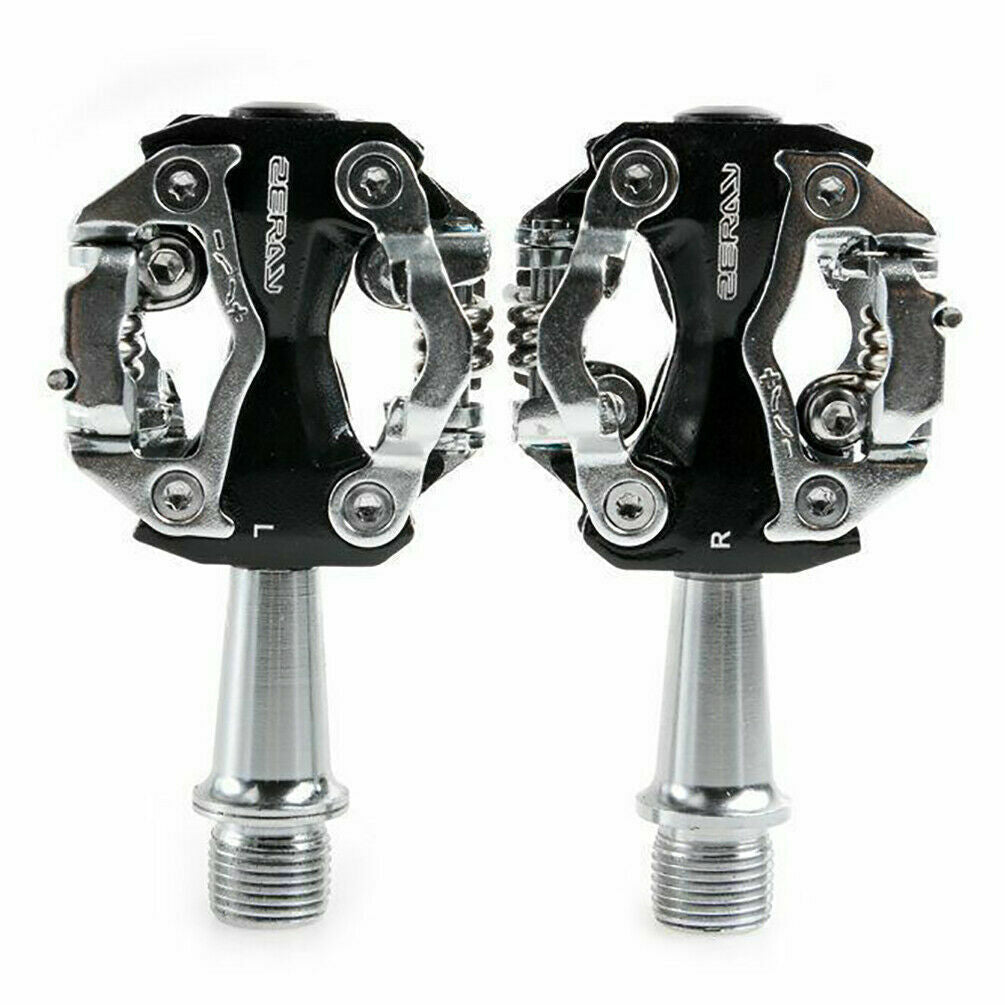 ROCKBROS ZERAY Bike Pedals Self-locking Aluminum Alloy Mountain Bike SPD CR-MO Pedals