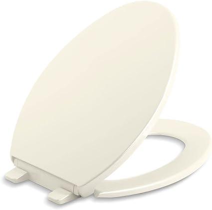 Kohler Brevia Elongated Toilet Seat with Grip-Tight Bumpers