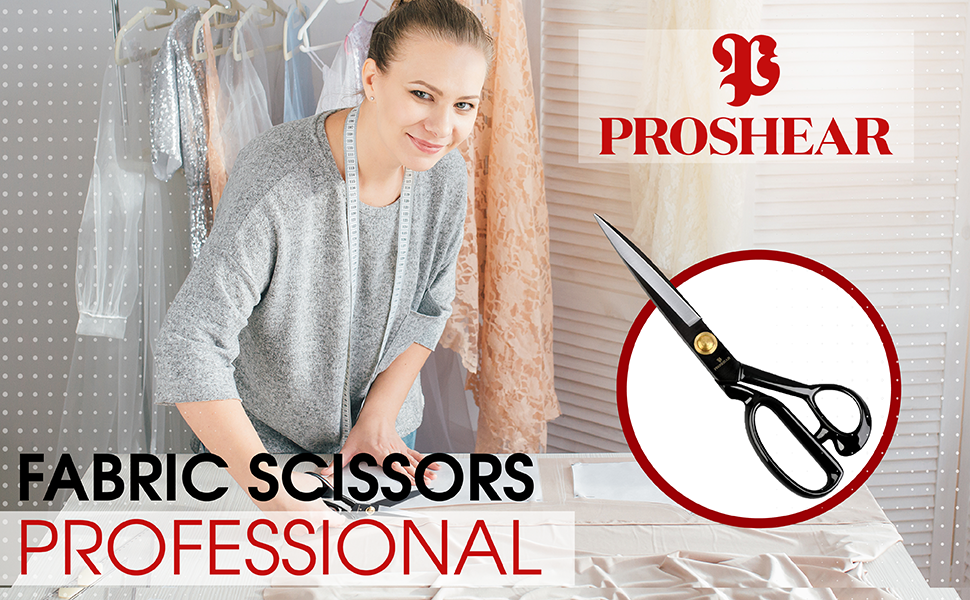 9 Inch Heady Duty Scissors for Fabric Cutting Professional 