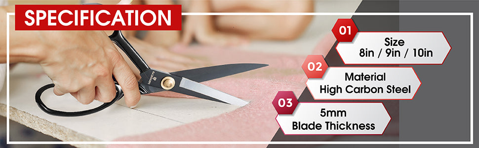 fabric scissors dressmaker shears sharp tailoring