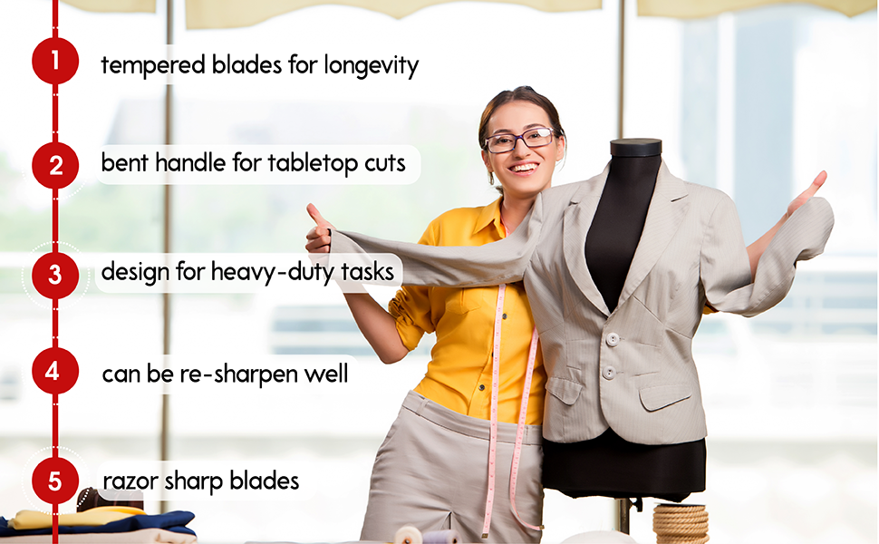 fabric scissors dressmaker shears sharp tailoring