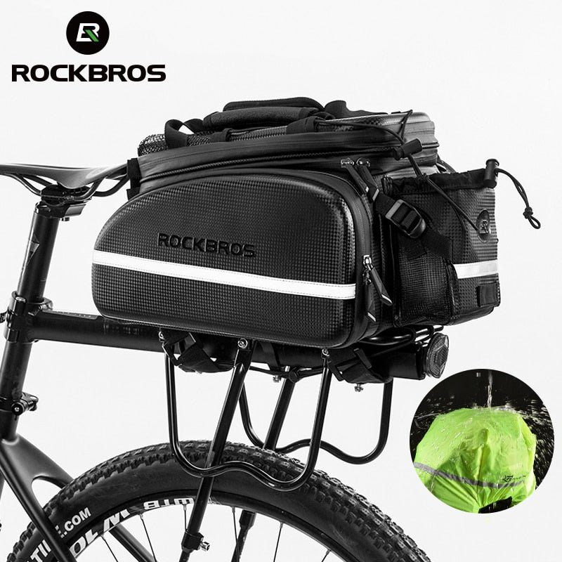 Large Capacity Carrier Bag, MTB Bike Rack Bag/Trunk Pannier