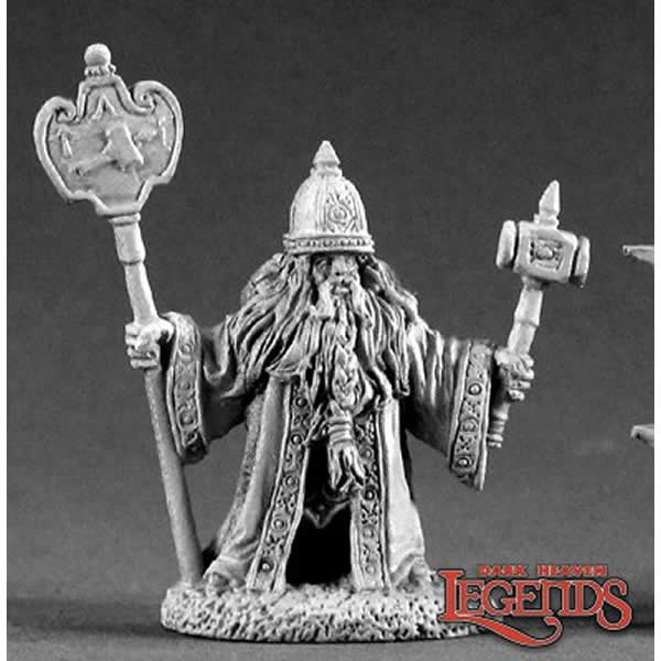 RPR02187 Grimm Grayrune Wizard Miniature 25mm Heroic Scale