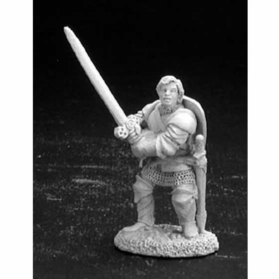 RPR02860 Harald the Fighter Miniature Figurine 25mm Heroic Scale Dark Heaven Legends