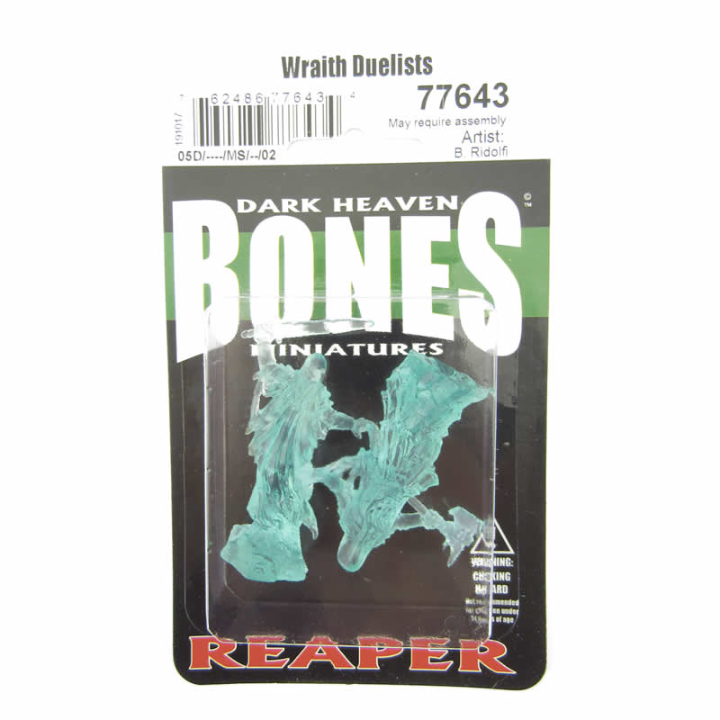 RPR77643 Wraith Duelists Miniature 25mm Heroic Scale Dark Heaven Bones