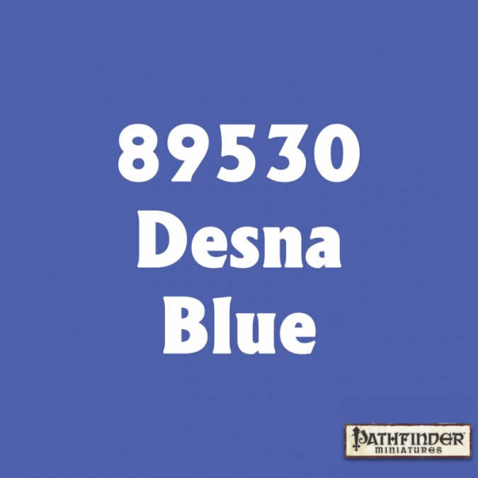 RPR89530 Desna Blue Master Series Hobby Paint .5oz Dropper Bottle