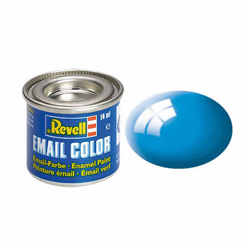 RVP32150 Light Blue Gloss Enamel Paint 14ml (.47oz) Tinlet Revell