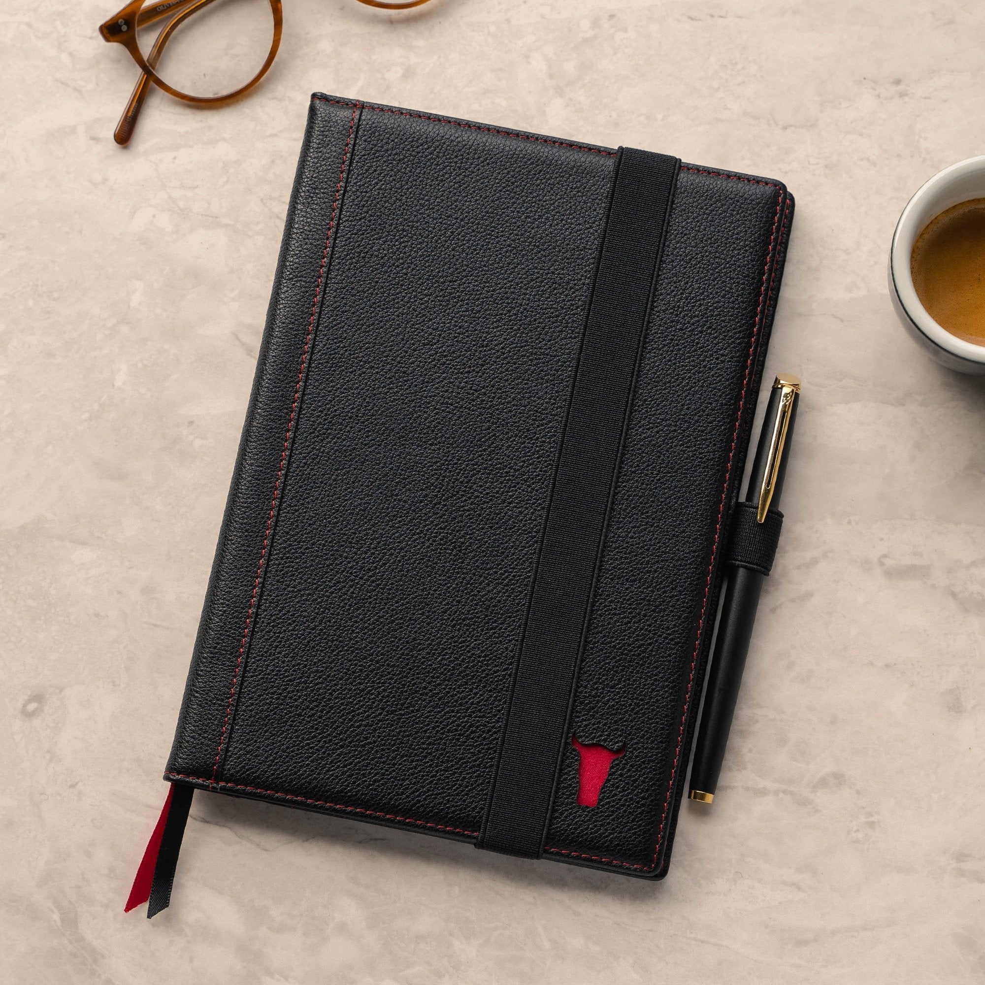 A4 / A5 Leather Notebook Cover (with Notebook Insert)