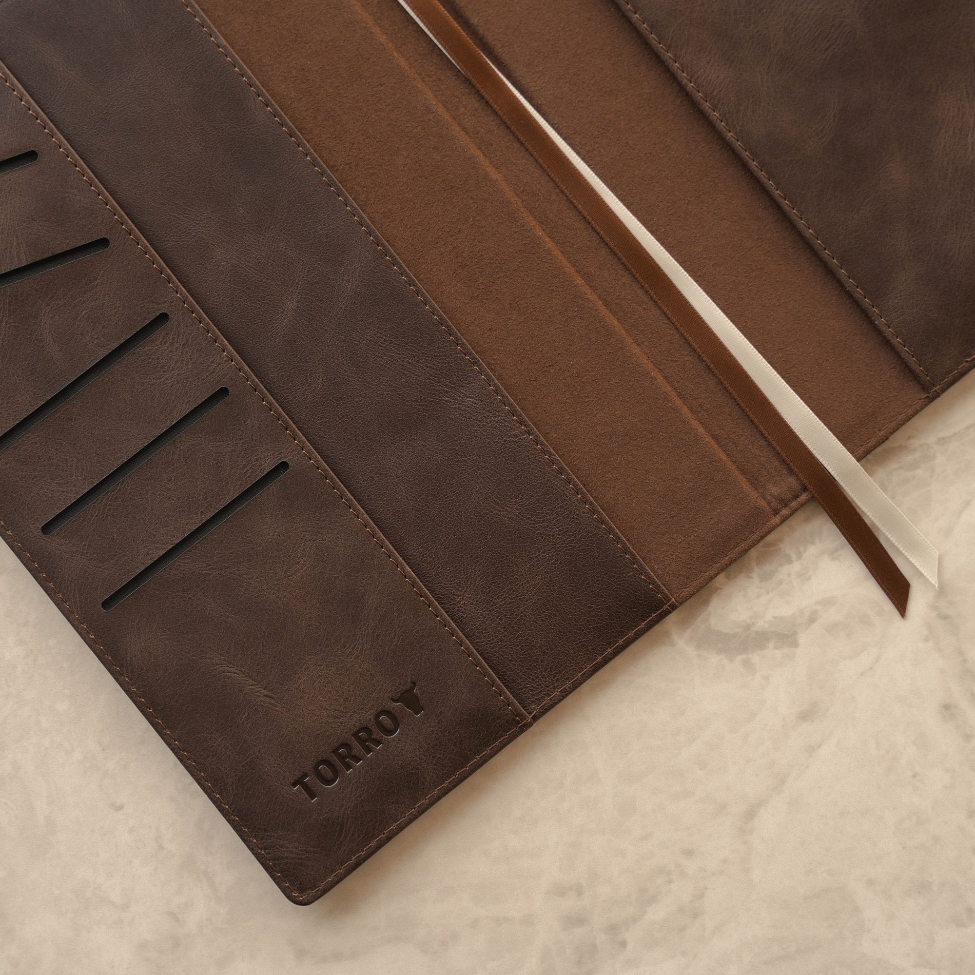 A4 / A5 Leather Notebook Cover (with Notebook Insert)