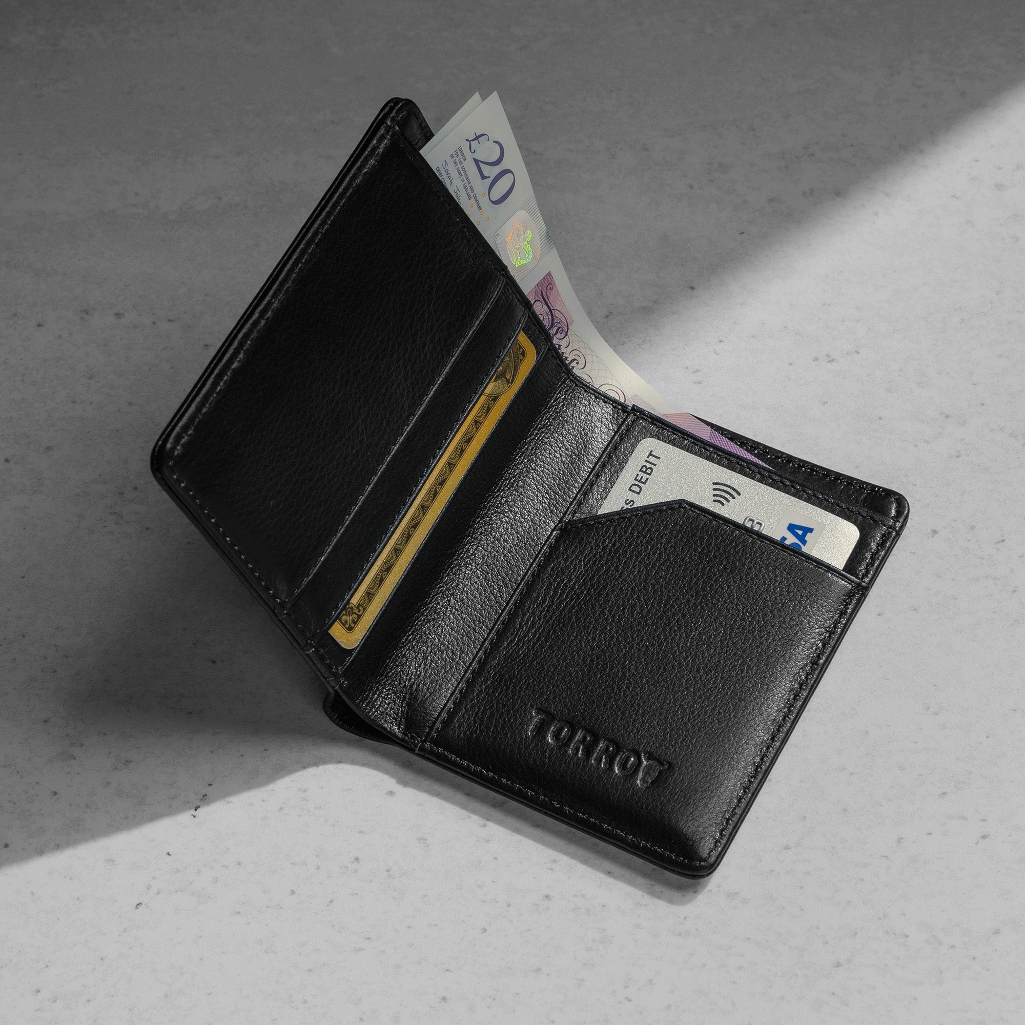 Mens Leather Wallet (with RFID Protection)