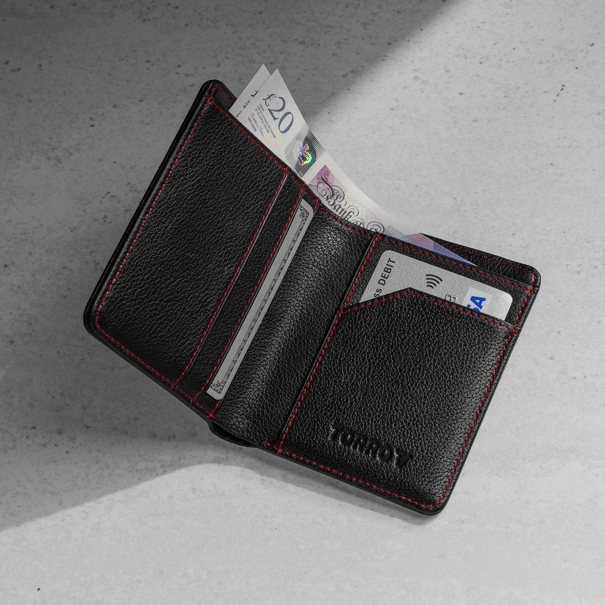Mens Leather Wallet (with RFID Protection)