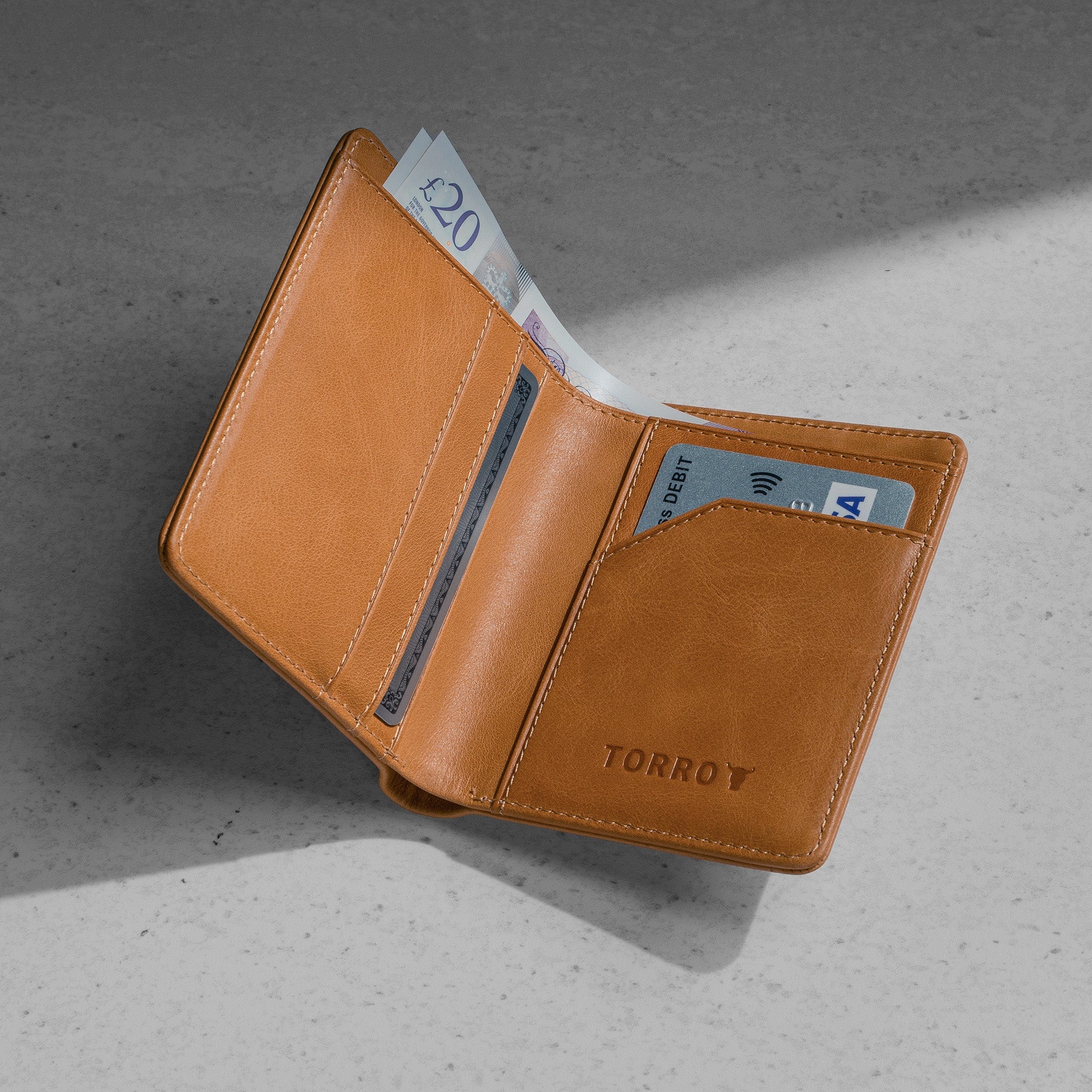 Mens Leather Wallet (with RFID Protection)
