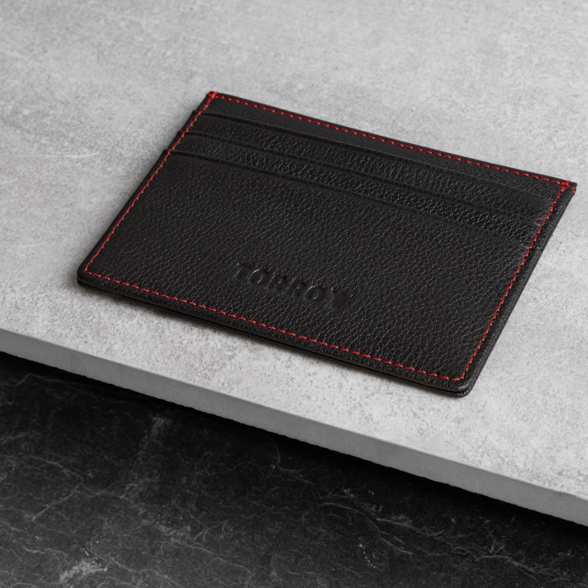 Leather Credit Card Holder (for Cash and Cards)