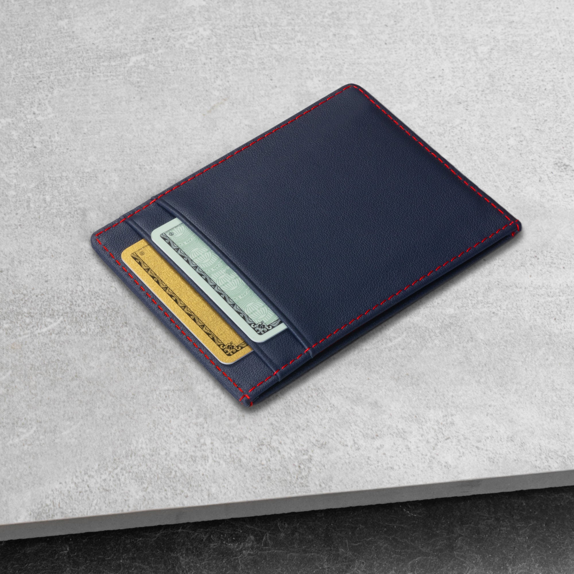 Leather Credit Card Holder (for Cash and Cards)