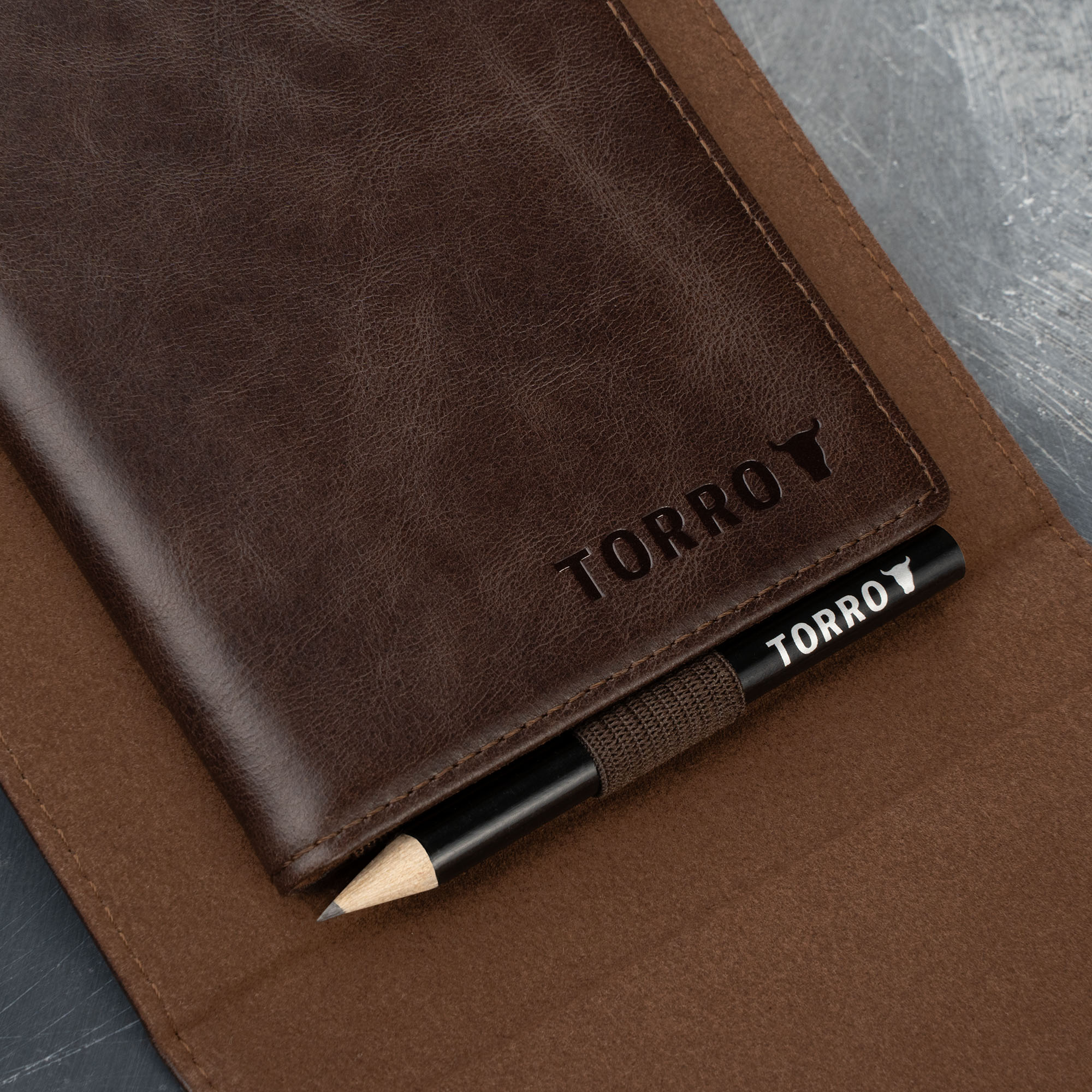 Leather Golf Scorecard Holder and Yardage Book Cover (PRO Edition)