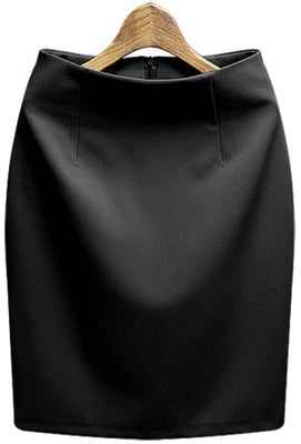 Spring Summer Office Lady Skirt Women 2020 Solid Slim Natural Waist Women Bodycon Skirts