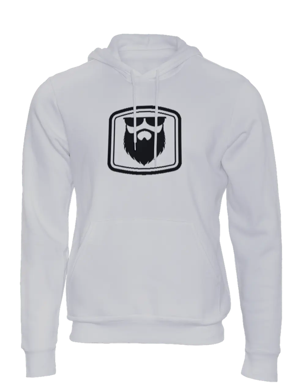 THE OG BEARD 2.0 Grey Hoodie