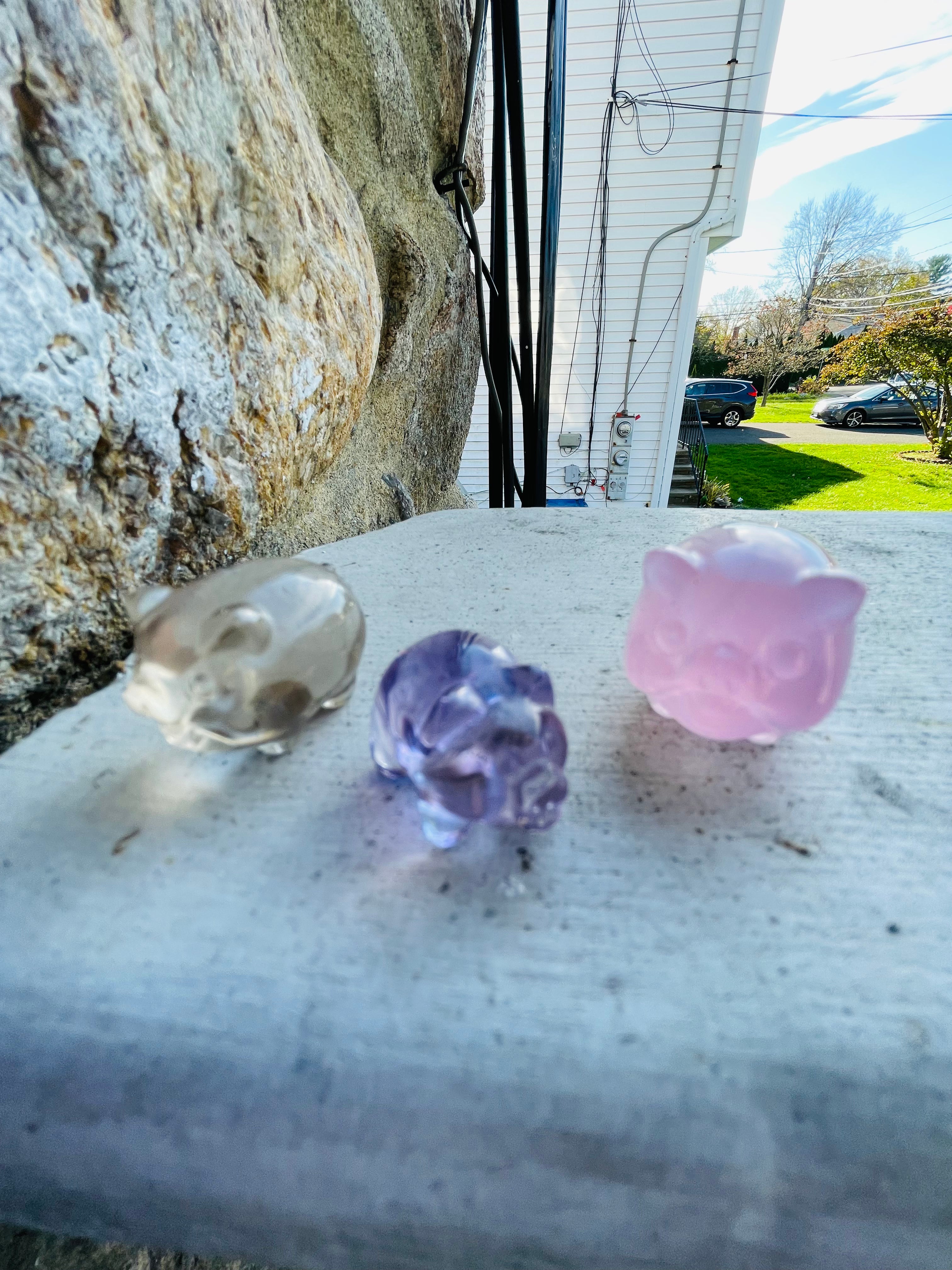 Small Crystal Pigs