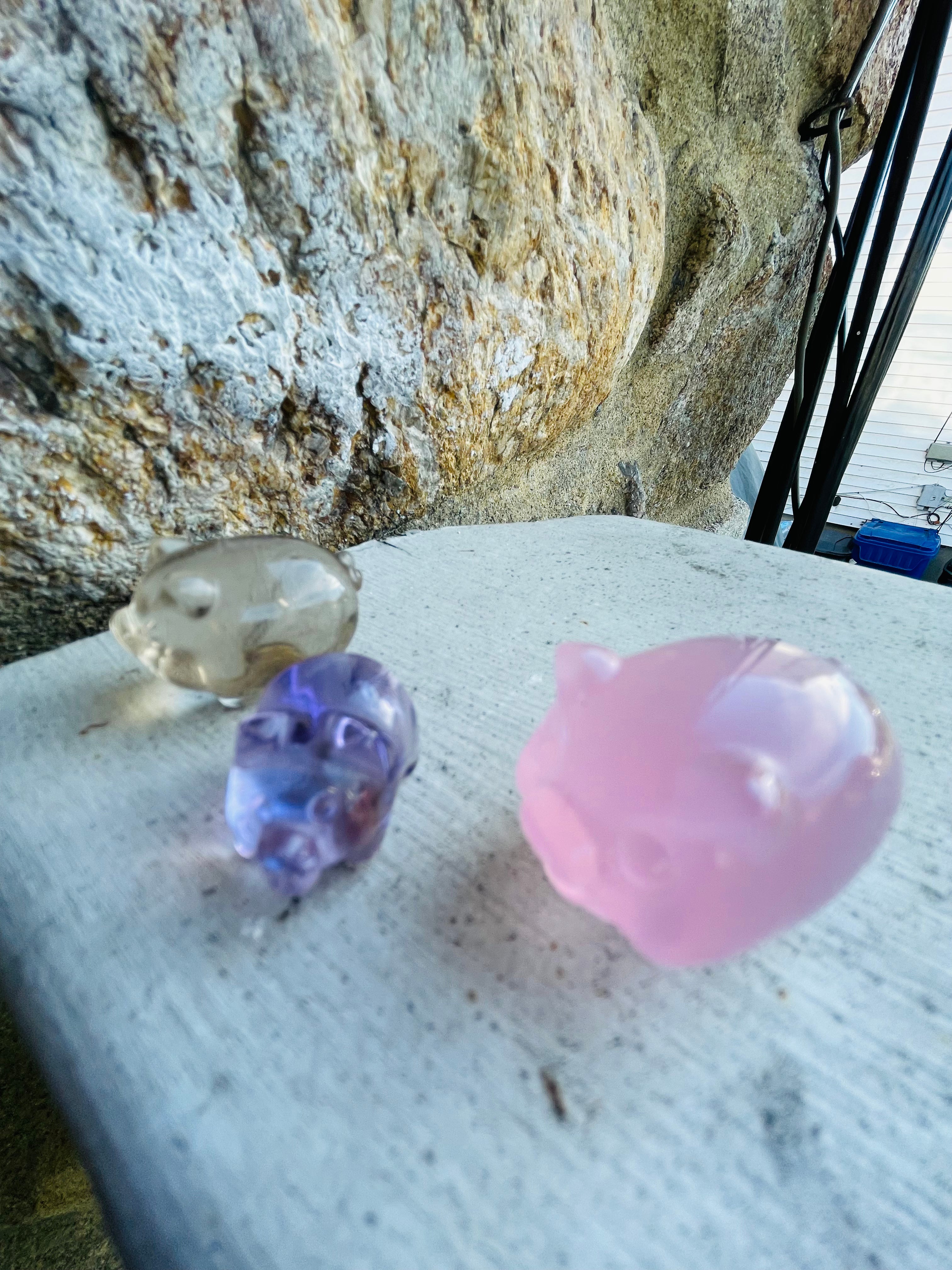 Small Crystal Pigs