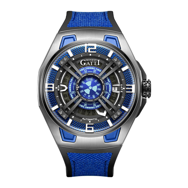 Bonest Gatti Unique Design Auto Date Fashion  Men Luxury Automatic Mechanical Watches