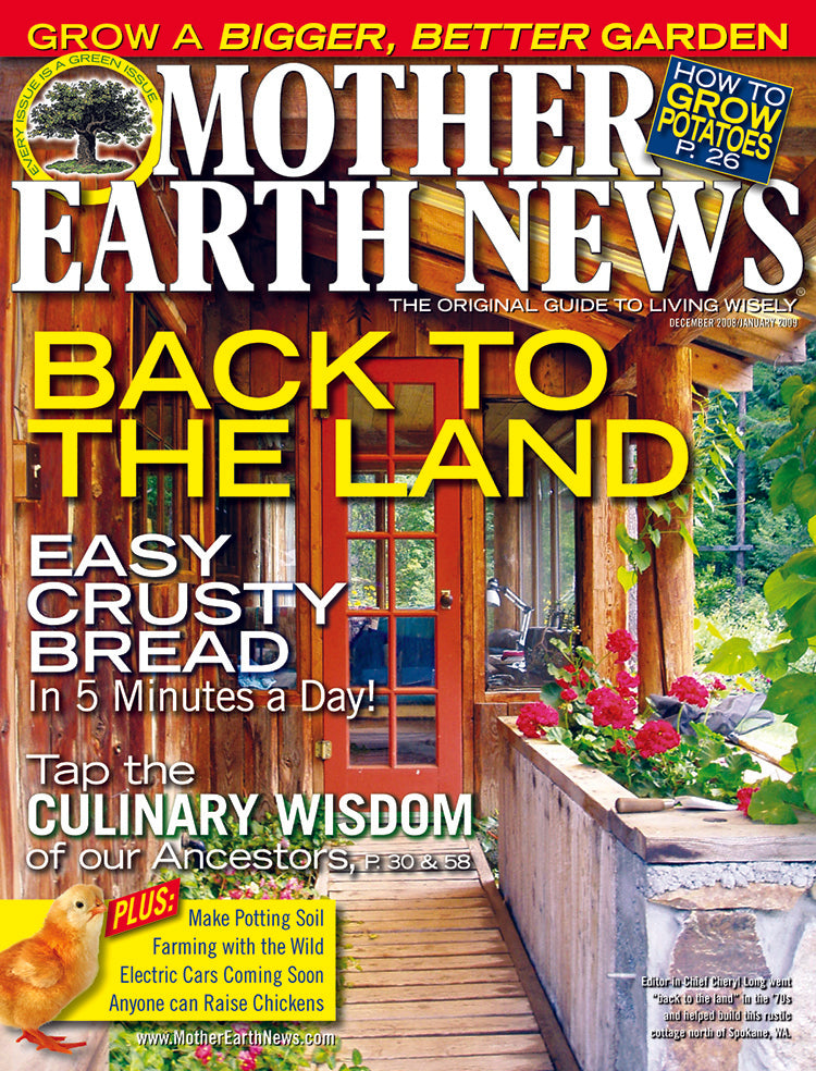 MOTHER EARTH NEWS MAGAZINE, DECEMBER 2008/JANUARY 2009 #231