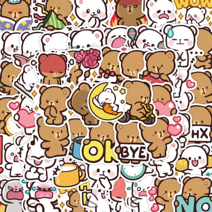 Cute Love Bubu Dudu Stickers