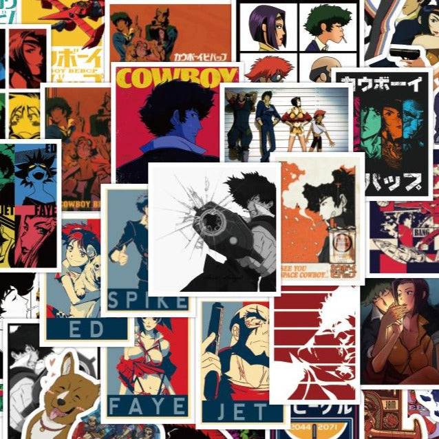 Cowboy Bebop Japanese Anime Decal Stickers