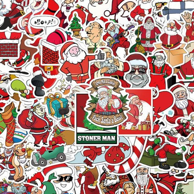 Cute Santa Claus Decal Stickers
