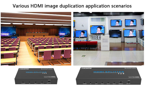 4K HDMI Splitter 1 in 4 out application-BUNGPUNG