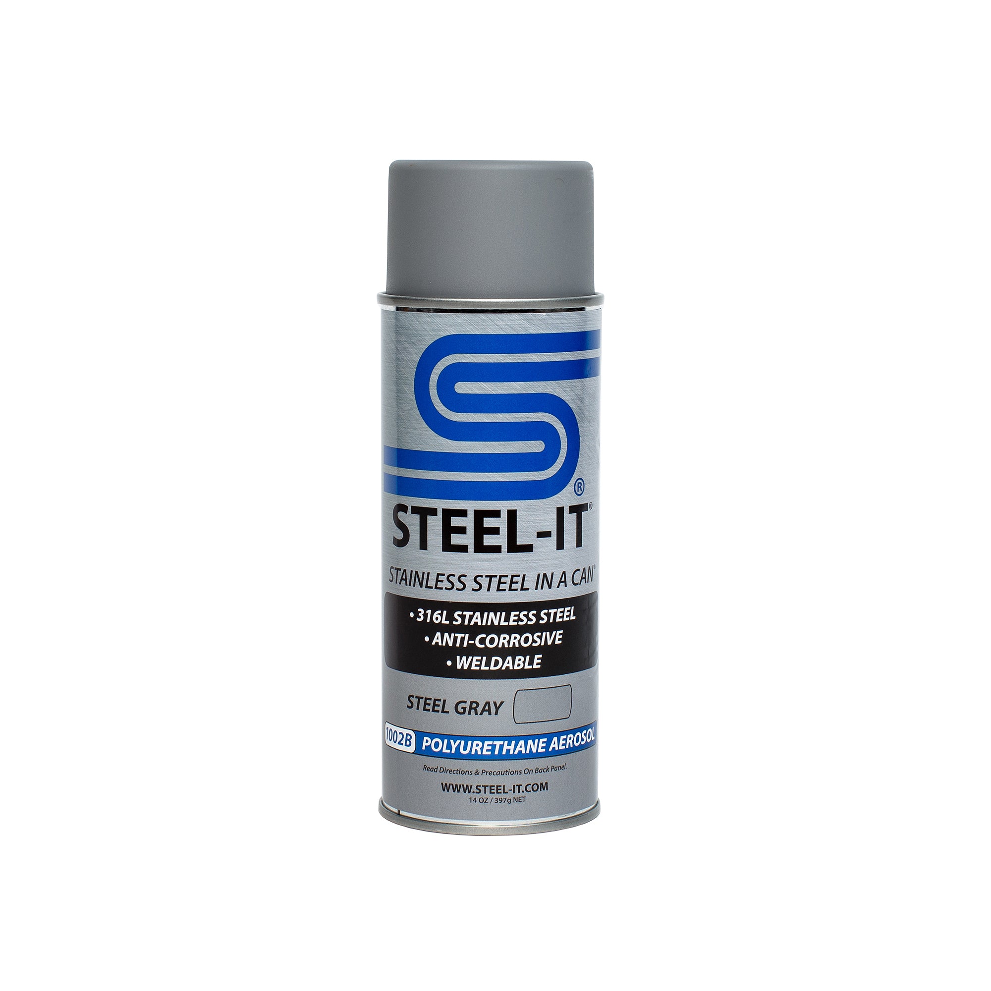 Steel Gray Polyurethane 14oz Can