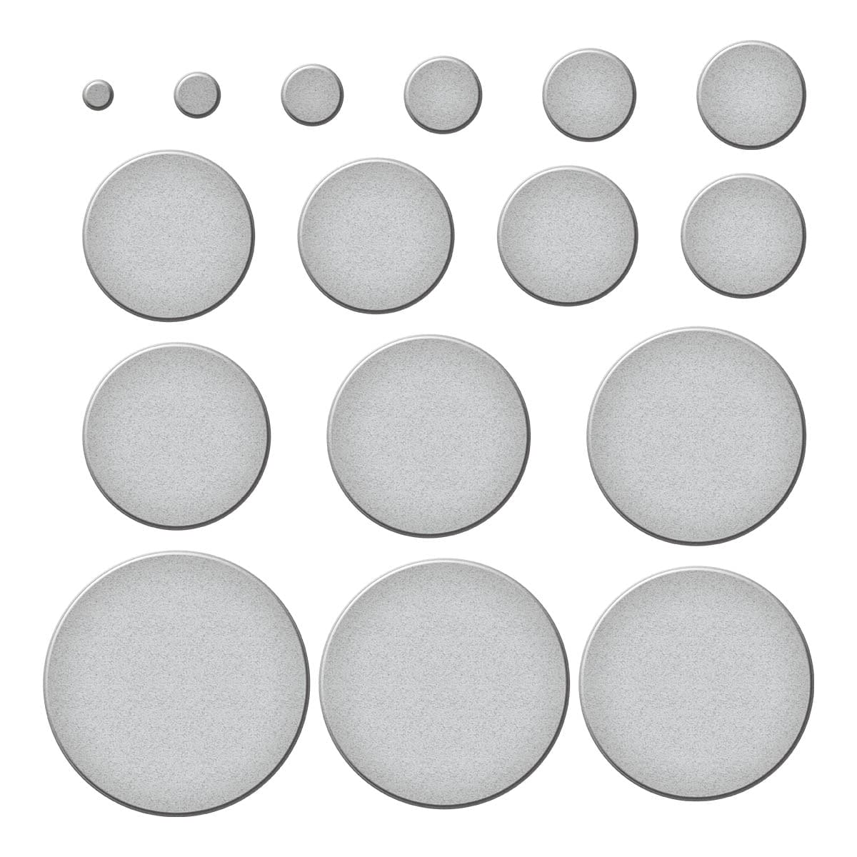 Everlasting Circles Etched Dies from the Everlasting Shapes Collection