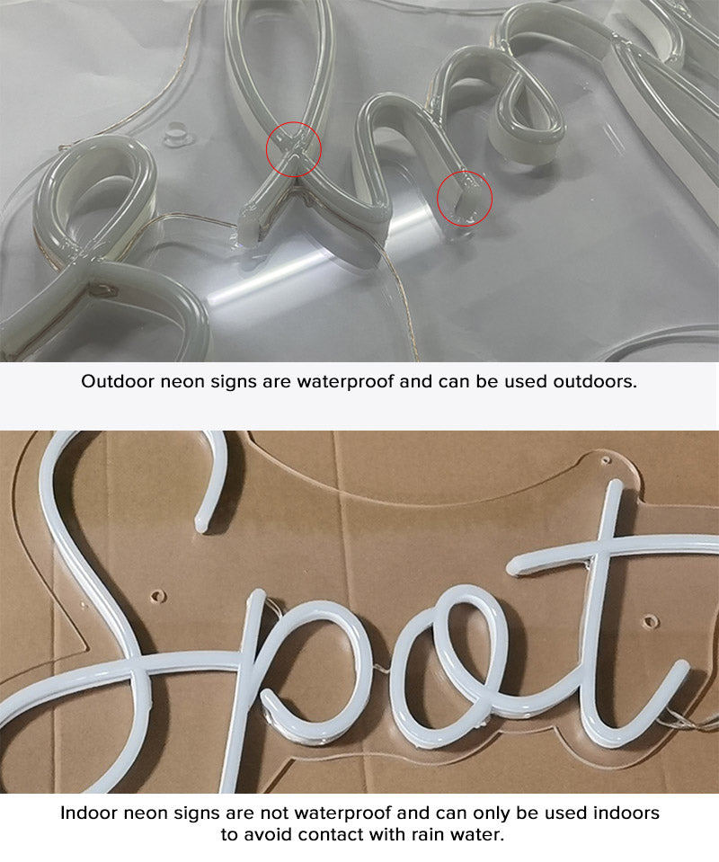 CHOOSE YOUR NEON SIGN USAGE