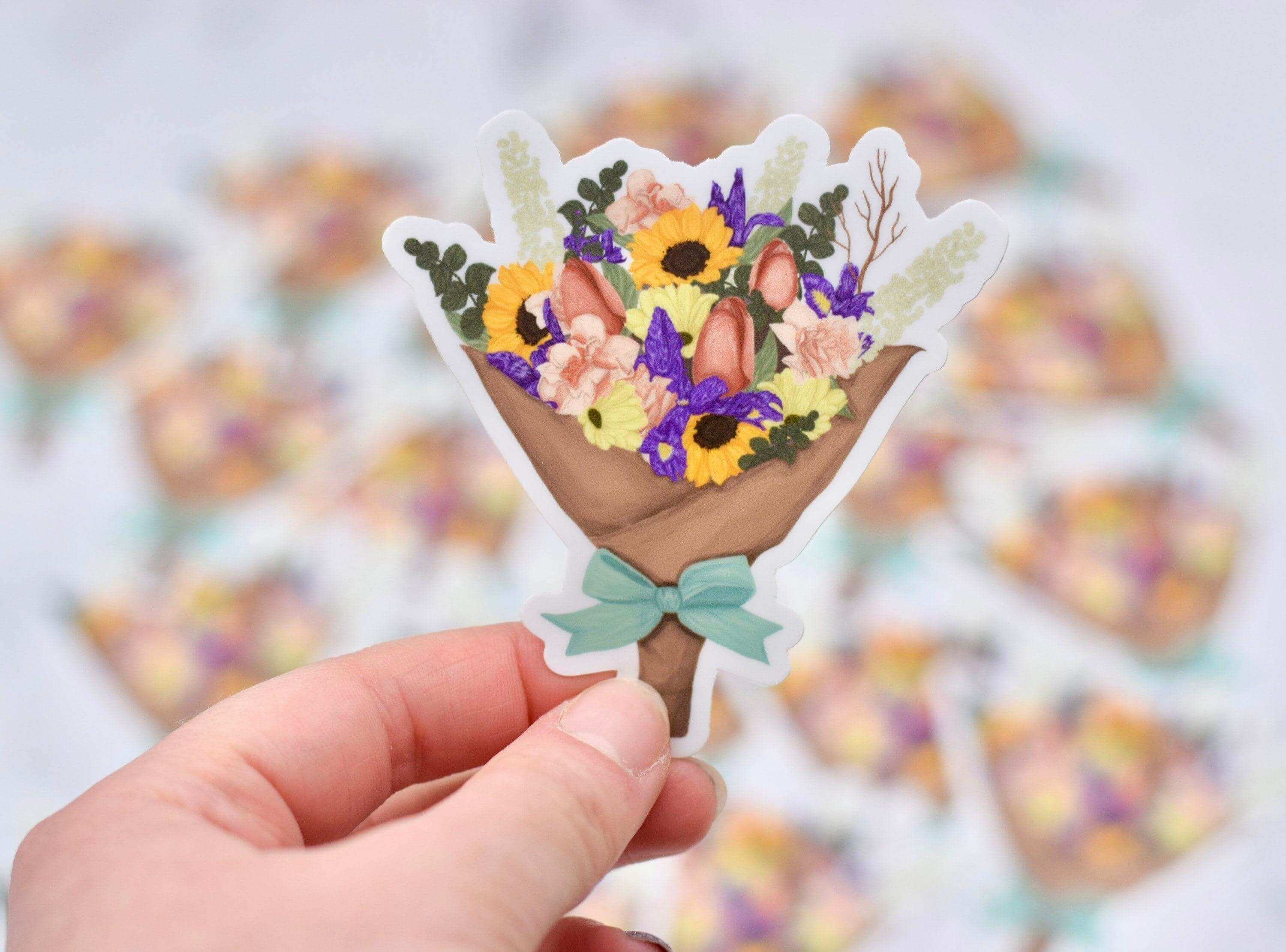 Flower Bouquet Sticker