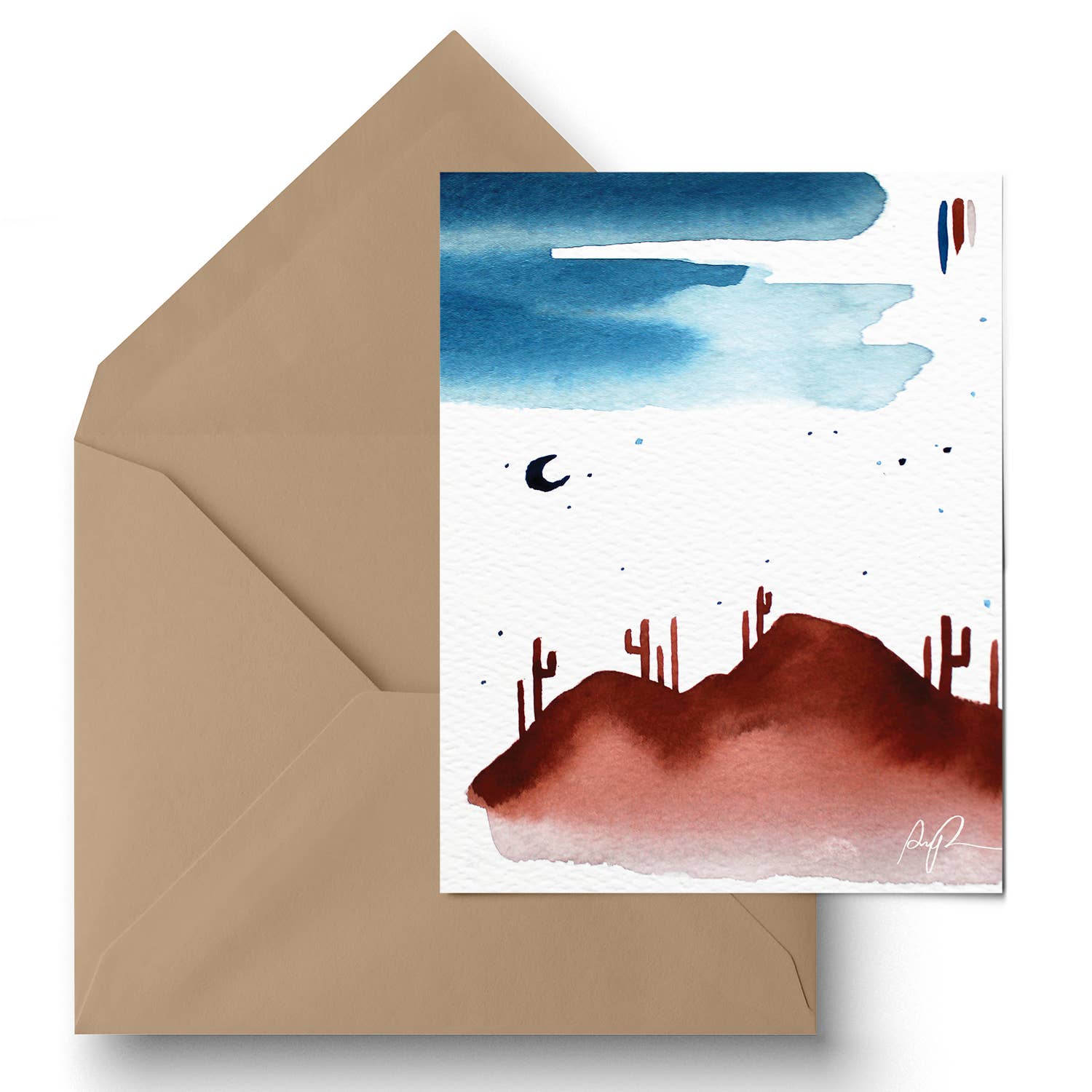 Sonoran Twilight Greeting Card