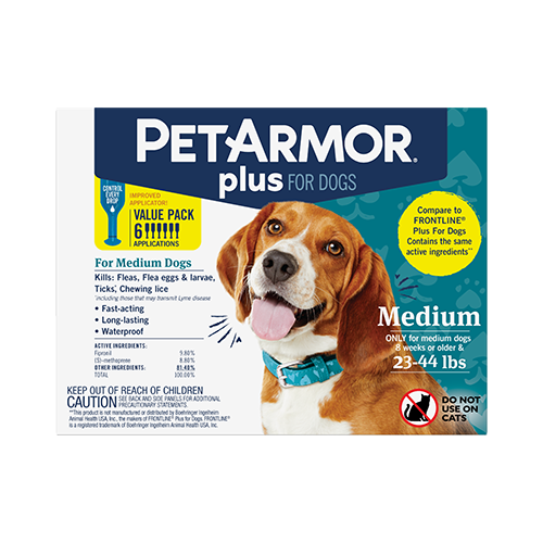 PetArmor? Plus Flea & Tick Topical for Dogs