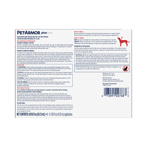 PetArmor? Plus Flea & Tick Topical for Dogs