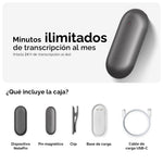PLAUD NotePin & Plan Ilimitado Anual AI
