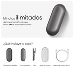 Plaud NotePin & Plan Ilimitado Anual AI
