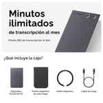 PLAUD NOTE y Plan Ilimitado Anual
